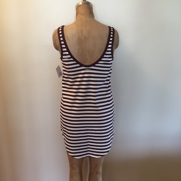 Skye Swimwear Striped Tank dress Coverup - Picture 6 of 7